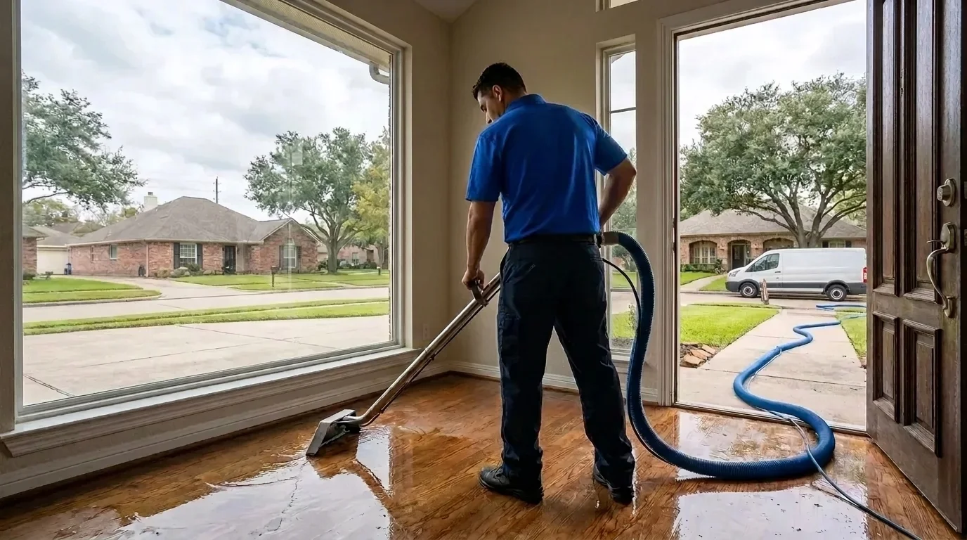 24/7 Emergency Flood Damage Restoration in Houston