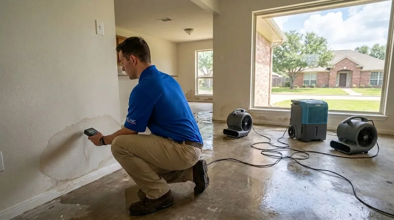 24/7 Emergency Water Damage Restoration in Houston