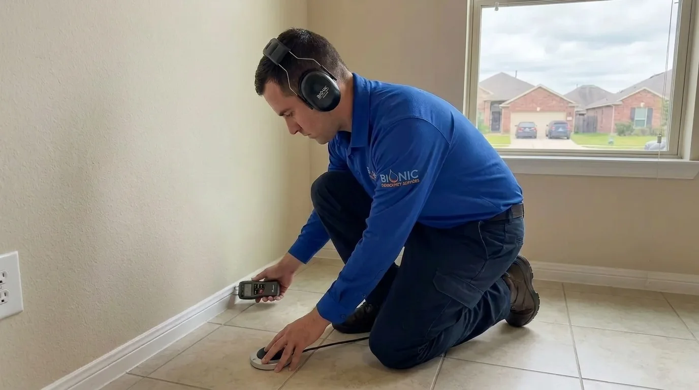 Water Leak Detection in Houston
