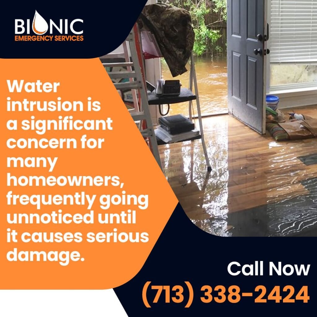 water intrusion causes serious damage